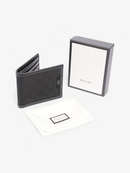 Gucci Bi-Fold Wallet Black Canvas