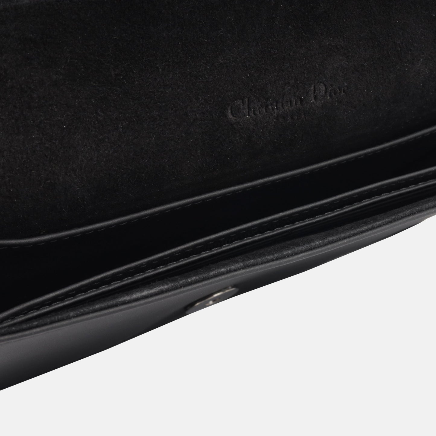 Christian Dior Lady Dior Pouch - Matte Black