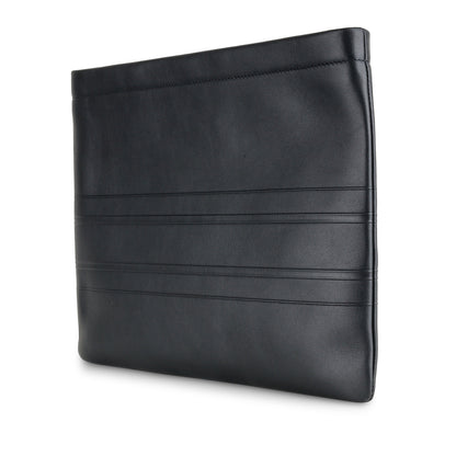 Christian Dior Black Zipped Pouch