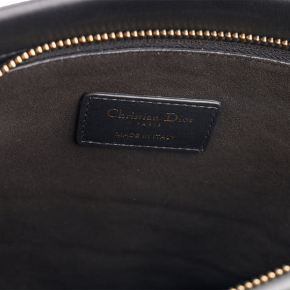 Christian Dior Black Zipped Pouch