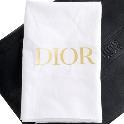 Christian Dior Black Zipped Pouch