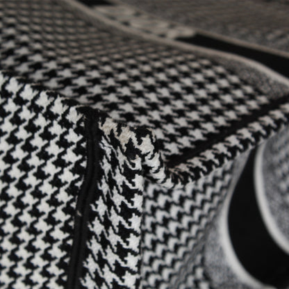 Christian Dior Large Dior Book Tote -  Houndstooth
