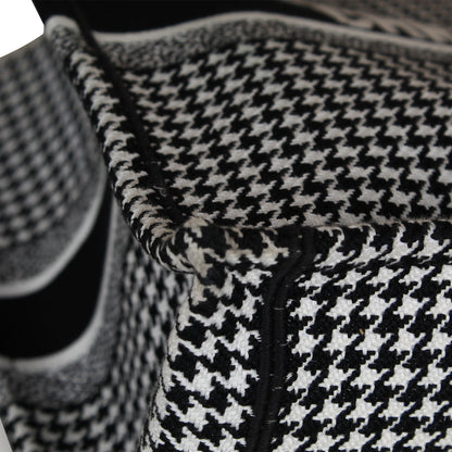 Christian Dior Large Dior Book Tote -  Houndstooth