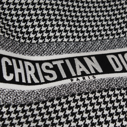 Christian Dior Large Dior Book Tote -  Houndstooth