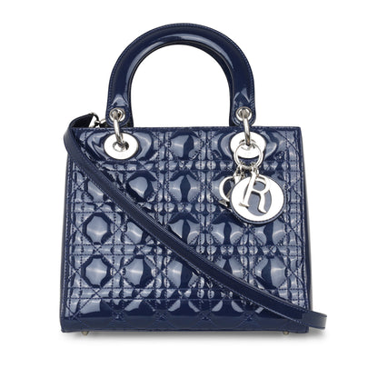 Christian Dior Medium Lady Dior - Patent