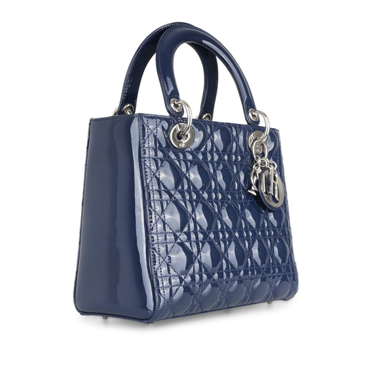 Christian Dior Medium Lady Dior - Patent