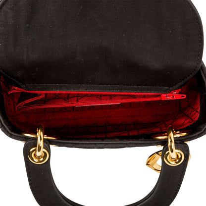 Christian Dior Lady Dior - Mini - Satin Black