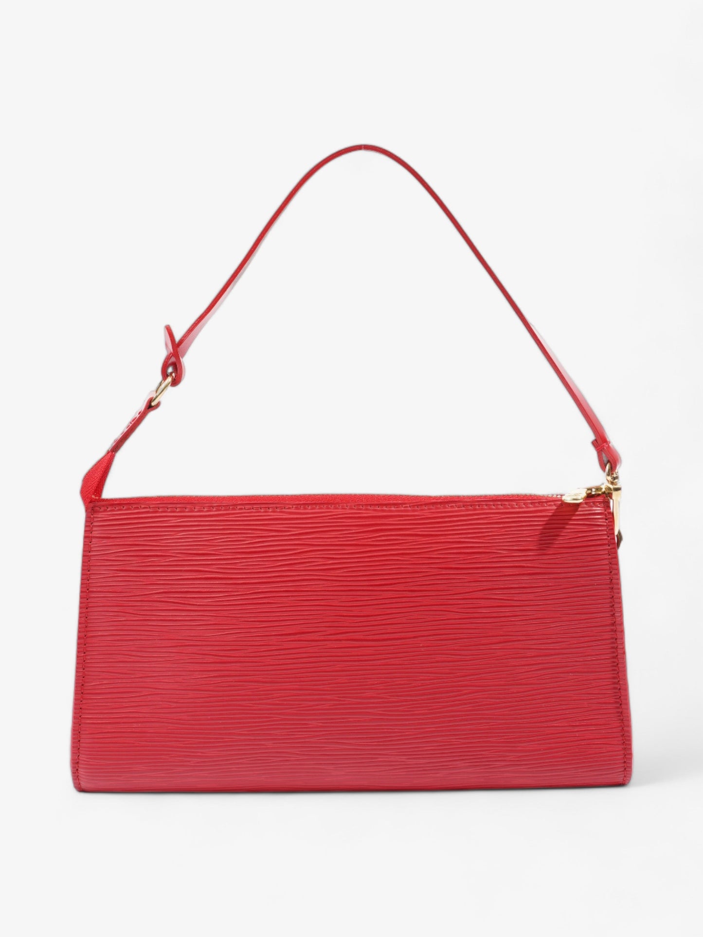 Louis Vuitton Pochette Accessoires Red Epi Leather