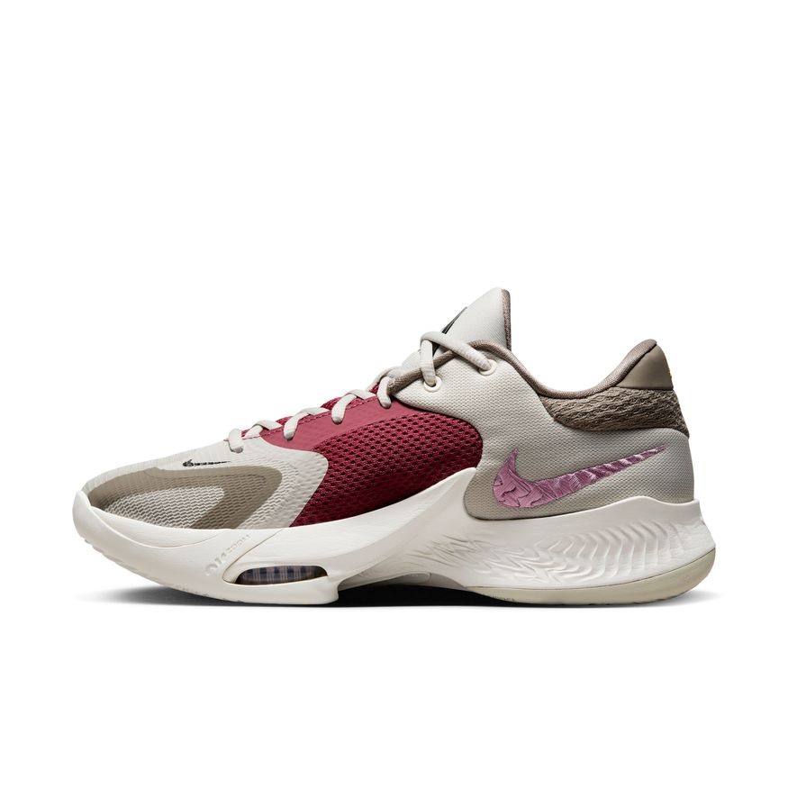 Nike Zoom Freak 4 Basketball Shoes "Colosseum/Sweet Beet"