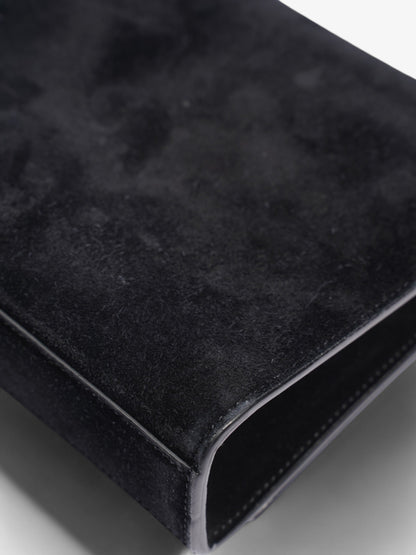 Saint Laurent Kate Black Suede Medium