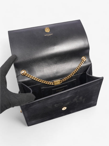Saint Laurent Kate Black Suede Medium