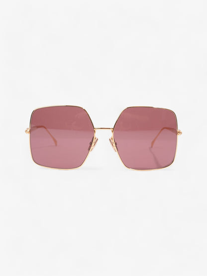 Fendi FF Sunglasses Gold Acetate 145mm