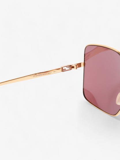 Fendi FF Sunglasses Gold Acetate 145mm