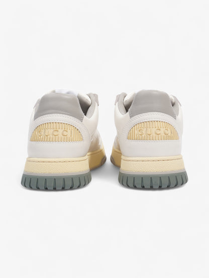 Gucci Distressed Low-tops  Light Grey / Grey / White Leather EU 38.5 UK 5.5