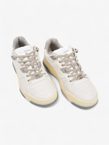 Gucci Distressed Low-tops  Light Grey / Grey / White Leather EU 38.5 UK 5.5