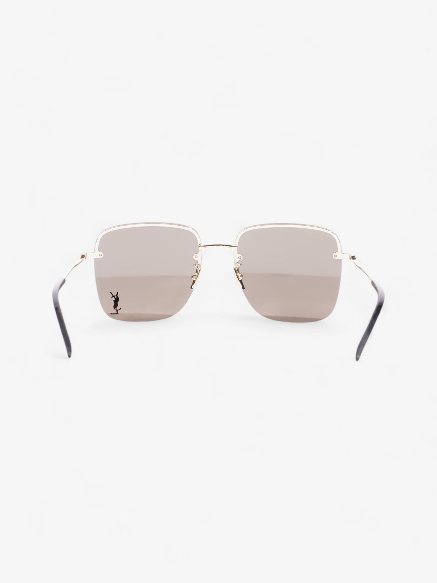 Saint Laurent SL 312 M Sunglasses Black / Silver Base Metal 145mm