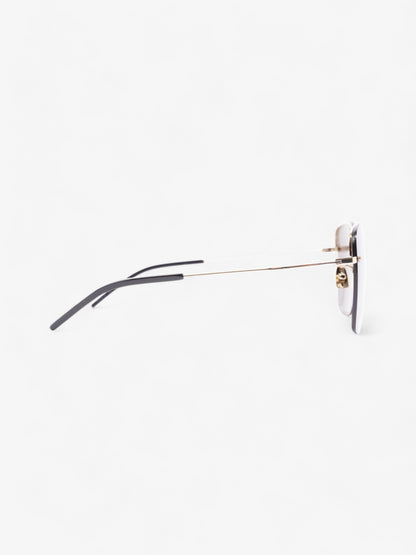 Saint Laurent SL 312 M Sunglasses Black / Silver Base Metal 145mm