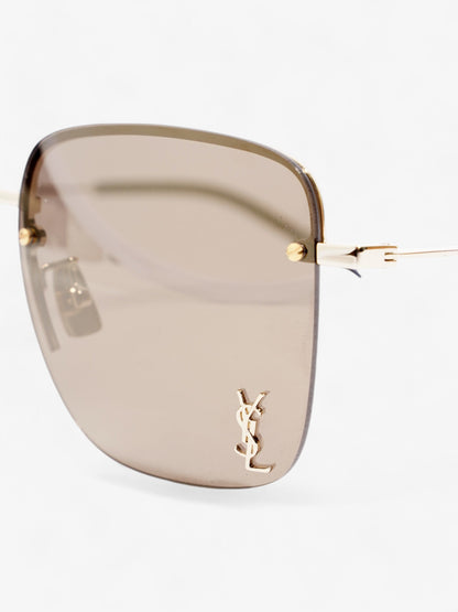 Saint Laurent SL 312 M Sunglasses Black / Silver Base Metal 145mm