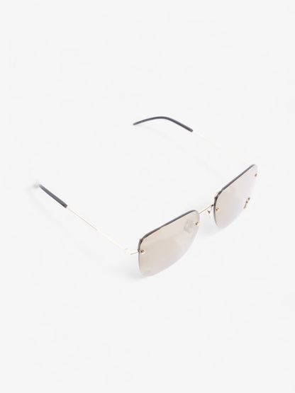 Saint Laurent SL 312 M Sunglasses Black / Silver Base Metal 145mm