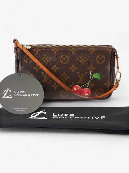 Louis Vuitton Takashi Murakami Cherry Pochette Accessoire Monogram / Red Canvas