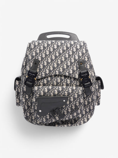 Christian Dior Backpack Oblique Canvas