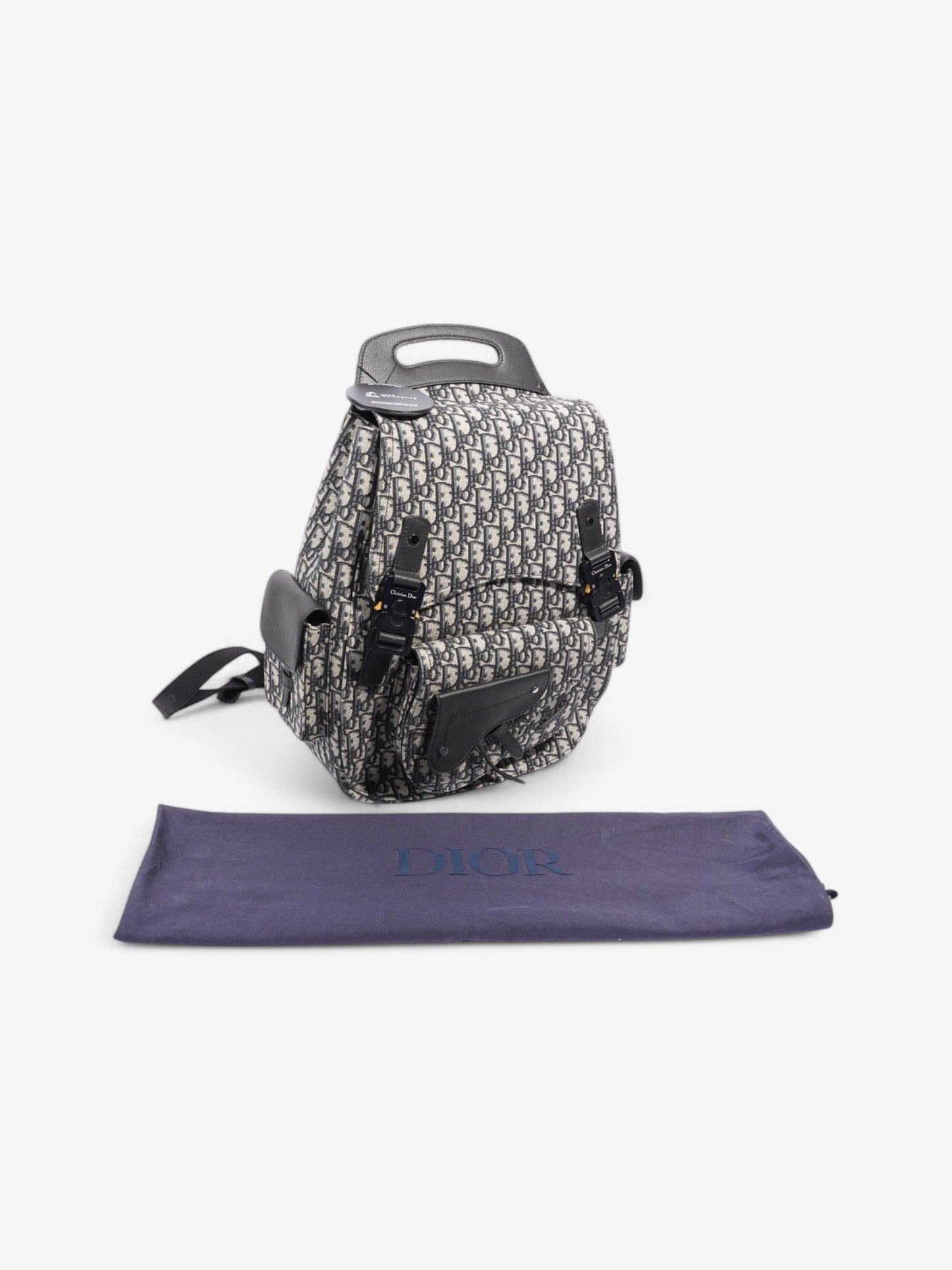 Christian Dior Backpack Oblique Canvas