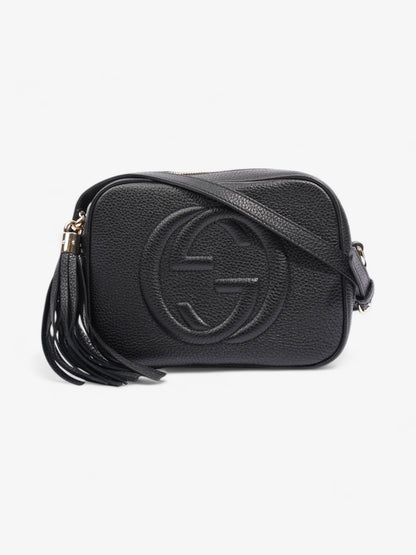 Gucci Soho Disco Bag Black Calfskin Leather Small