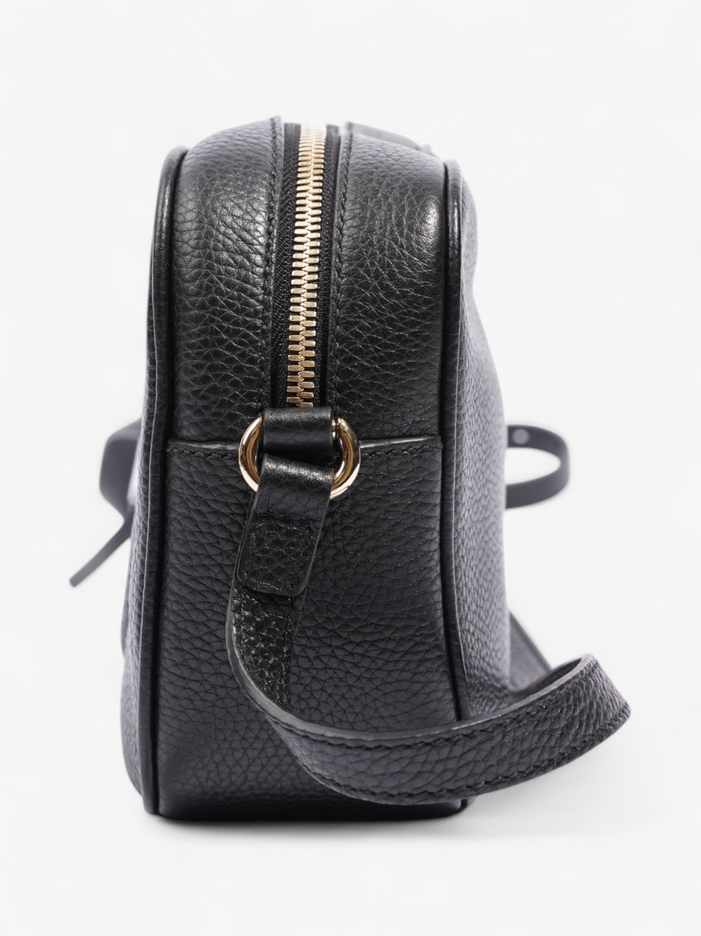 Gucci Soho Disco Bag Black Calfskin Leather Small