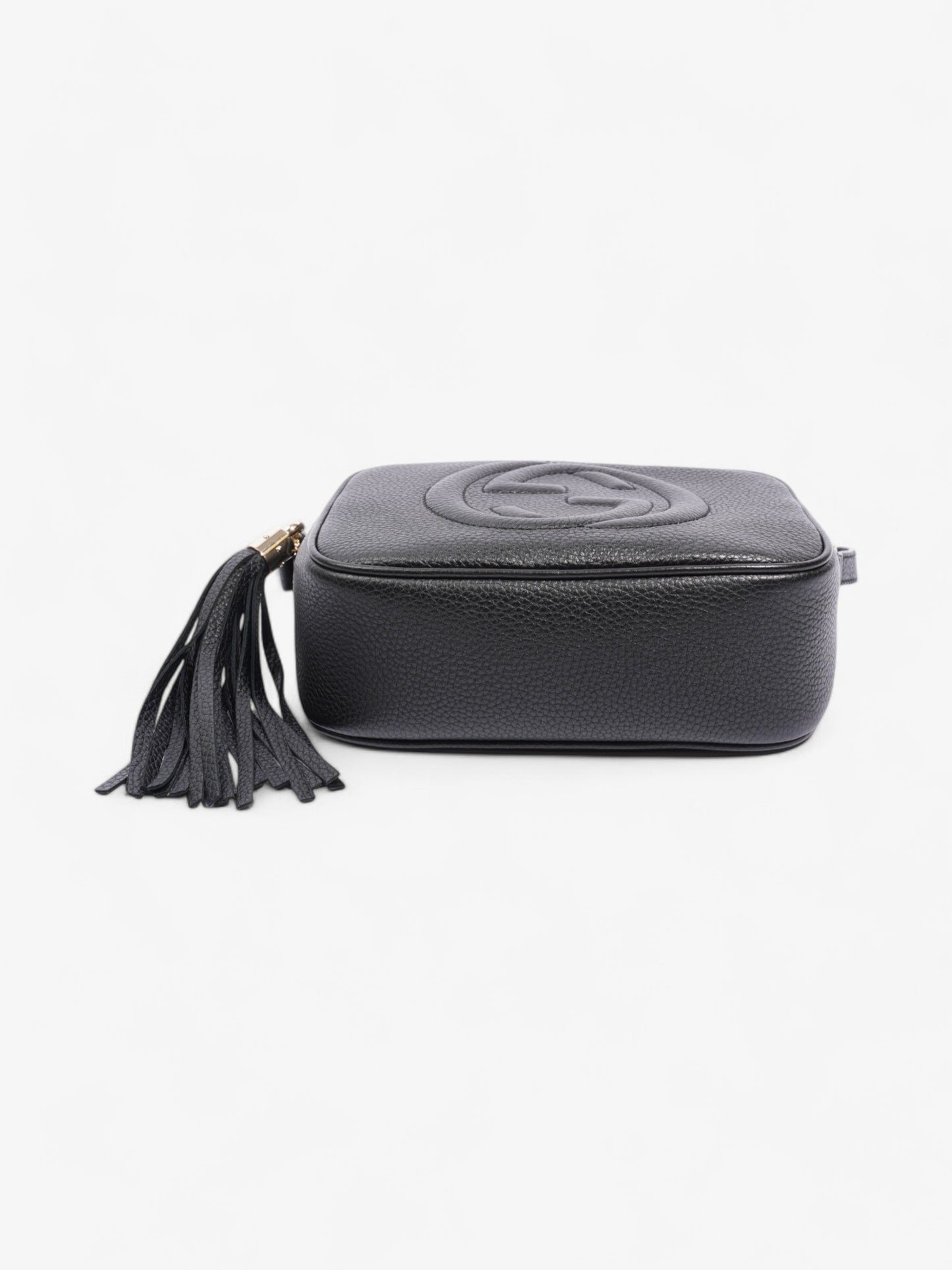 Gucci Soho Disco Bag Black Calfskin Leather Small