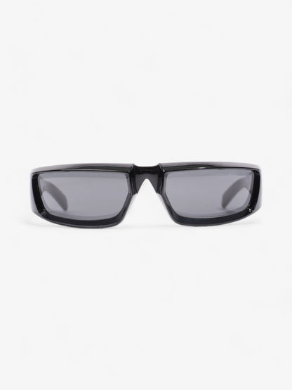 Prada Wrap Around Sunglasses Black Acetate 120mm