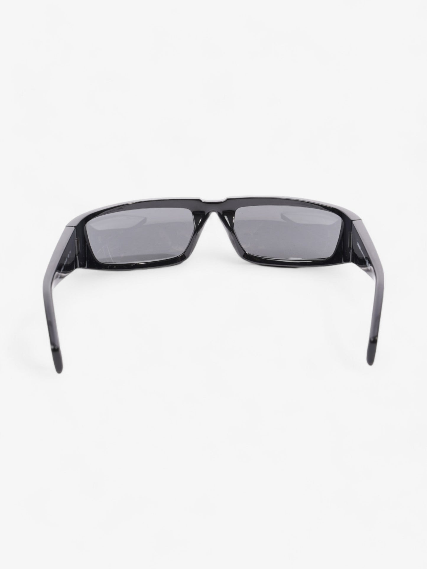 Prada Wrap Around Sunglasses Black Acetate 120mm
