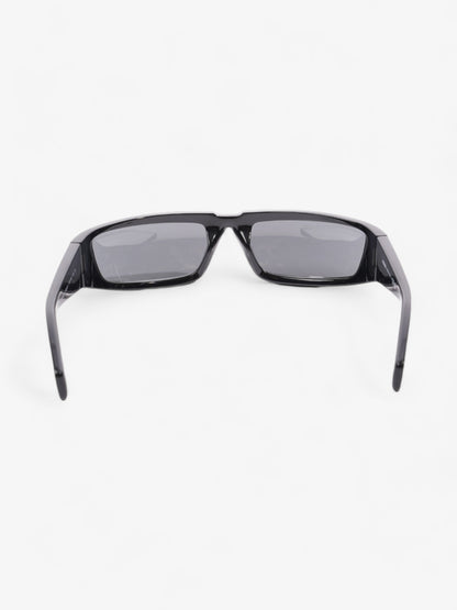 Prada Wrap Around Sunglasses Black Acetate 120mm