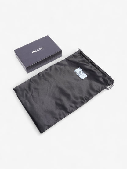 Prada Fold Up Wallet Black Saffiano Leather