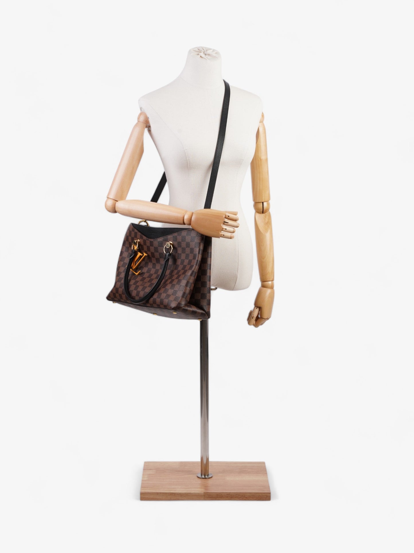 Louis Vuitton Riverside Tote Damier Ebene Coated Canvas