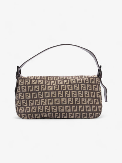 Fendi Baguette Brown / Beige Canvas