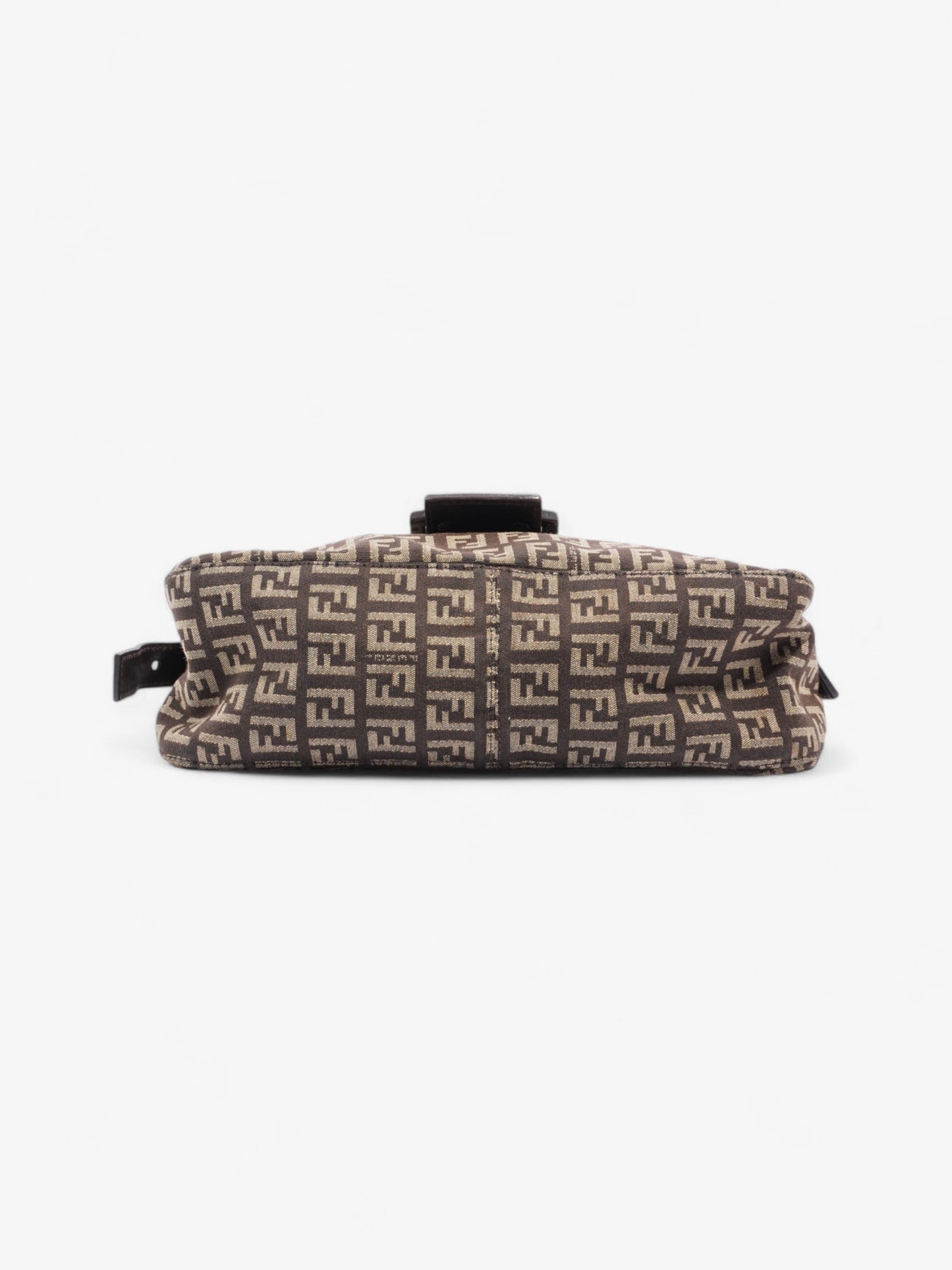 Fendi Baguette Brown / Beige Canvas