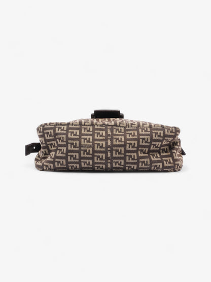 Fendi Baguette Brown / Beige Canvas