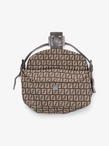 Fendi Baguette Brown / Beige Canvas