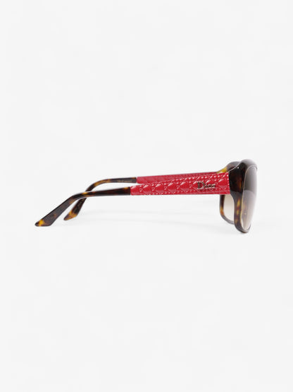 Christian Dior Dior Coquette 2 Sunglasses Tortoise Shell / Red Acetate 130mm