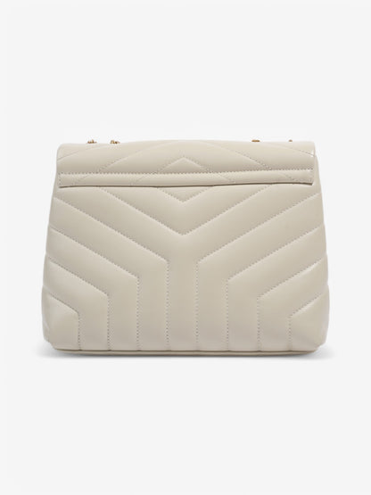 Saint Laurent LouLou White  Leather Small