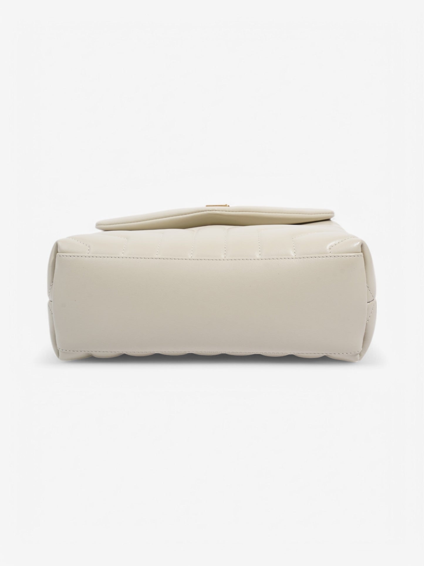 Saint Laurent LouLou White  Leather Small