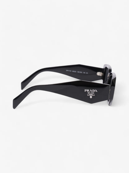 Prada Rectangular Framed Sunglasses Black Acetate 145mm