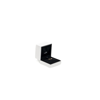 Chanel Size 53 Mini Version Coco Crush Ring Quilted Motif 18K Beige Gold