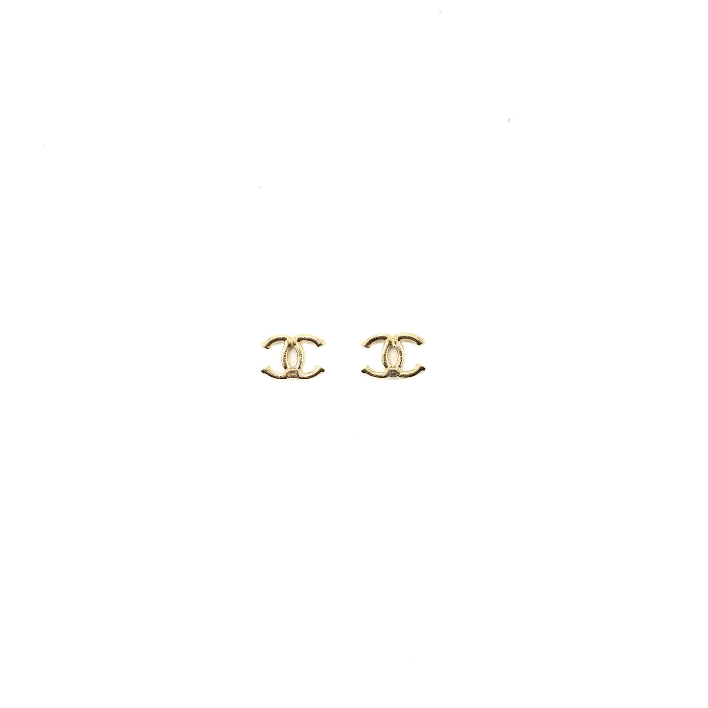 Chanel CC Logo Earrings L