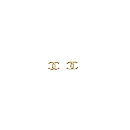 Chanel CC Logo Earrings L