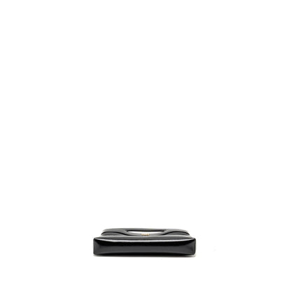 Chanel 24c Mini 31 Clutch With Chain Shiny Calfskin Black L (Microchip)