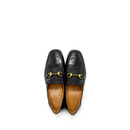 Gucci Size 38 Horsebit Loafer Leather Black