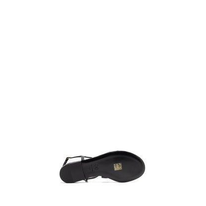 Chanel size 38 camellia leather Sandals black L