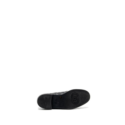 Gucci size 37.5 GG loafers black