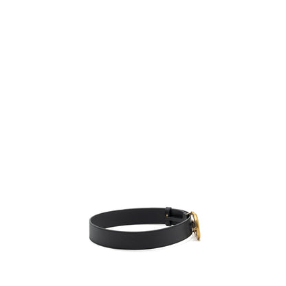 Gucci size 80 4cm width GG Marmont leather belt black